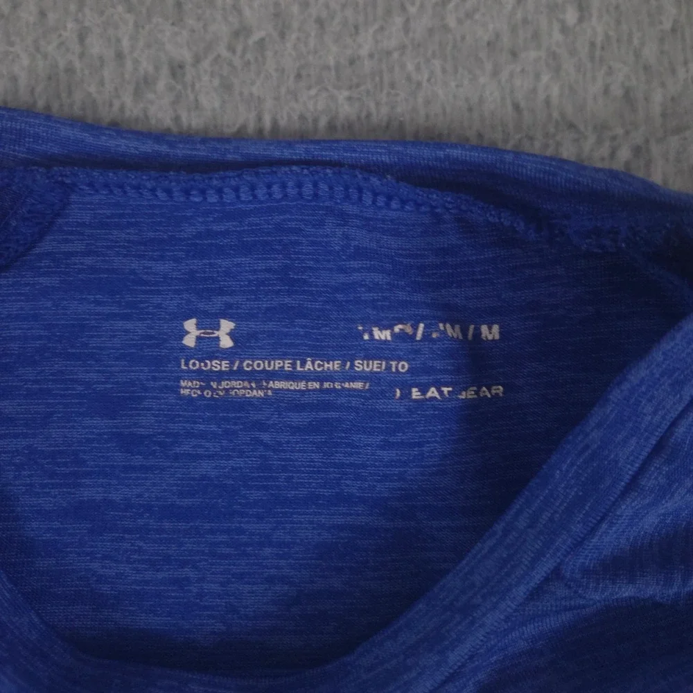 LOT OF 3 Under Armour Shirt Boys Y Medium Multi Tech Gradient Velocity 1/2 Zip